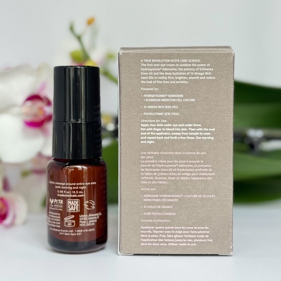 True Botanicals Pure Radiance Supreme Eye Cream 0.49 oz New In Box - $95 Retail - Picture 5 of 6